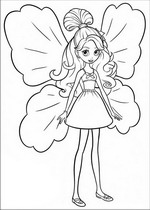 coloring page Barbie Thumbelina
